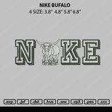Nike Bufalo Embroidery File 4 size