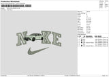 Nike Car 2024 Embroidery File 6 sizes