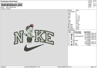 Nike Casper Embroidery File 6 sizes