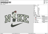 Nike Casper Embroidery File 6 sizes