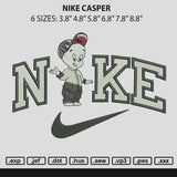 Nike Casper Embroidery File 6 sizes