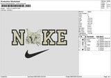 Nike Cat 0807 Embroidery File 6 sizes