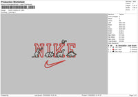Nike Chanelle Embroidery File 4 size