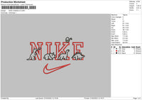 Nike Chanelle Embroidery File 4 size