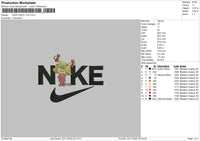 Nike Cnady L Embroidery File 6 sizes