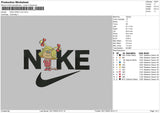Nike Cnady L Embroidery File 6 sizes