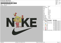 Nike Cnady L Embroidery File 6 sizes