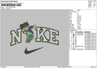 Nike Conan 01 Embroidery File 6 sizes