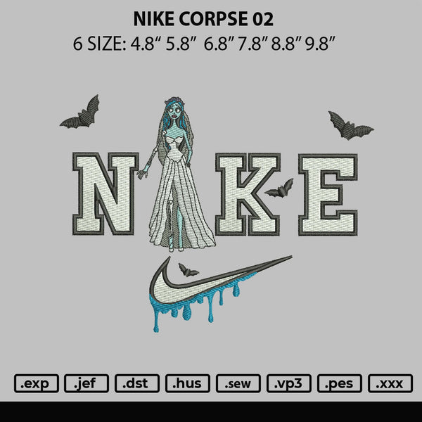 Nike Corpse 02 Embroidery File 6 sizes