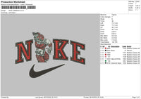 Nike Crimson Embroidery File 6 sizes