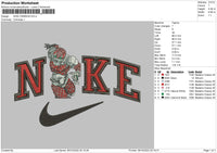 Nike Crimson Embroidery File 6 sizes