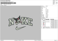 Nike Kurocupid Embroidery File 6 sizes