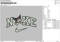 Nike Kurocupid Embroidery File 6 sizes