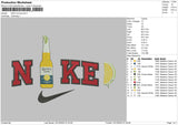 Nike Corona Embroidery File 6 sizes