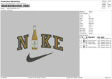 Nike Deinhard Embroidery File 6 sizes