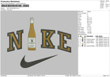 Nike Deinhard Embroidery File 6 sizes
