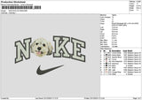 Nike Dig 2212b Embroidery File 6 sizes