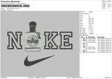 Nike Don Julio Embroidery File 5 sizes