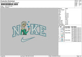 Nike Elsa 1901 Embroidery File 6 sizes