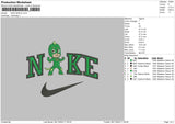 Nike Gekko Embroidery File 6 sizes