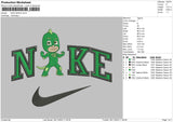 Nike Gekko Embroidery File 6 sizes