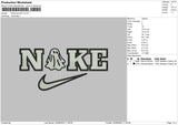 Nike Ghost 002 Embroidery File 5 sizes