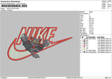Nike Gliscor Embroidery File 6 sizes