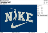 Nike Golf Embroidery File 5 sizes