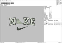 Nike Harpa Embroidery File 6 sizes