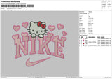 Nike Kitty 03 Embroidery File 5 sizes