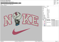 Nike Hk Chibi Embroidery File 6 sizes