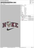 Nike Hk V6 Embroidery File 6 sizes