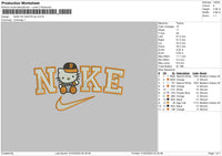 Nike Hk 2402 Embroidery File 6 sizes