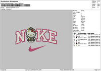 Nike Hk Graduate Embroidery File 6 sizes