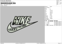 Nike Horror V2 V3 Embroidery 2 Files