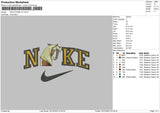 Nike Horse v4 Embroiery File 6 sizes