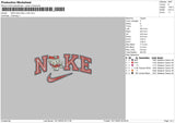 Nike Hk Xmas Embroidery File 6 sizes