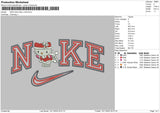 Nike Hk Xmas Embroidery File 6 sizes