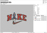 Nike Itachi Swoosh Embroidery File 5 sizes