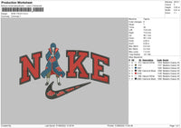 Nike Itachi Swoosh Embroidery File 5 sizes