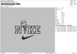 Nike Jack V2 Embroidery File 6 sizes