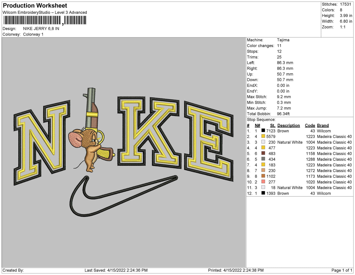 Nike Jerry
