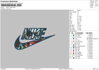 Nike Joker Embroidery File 4 size
