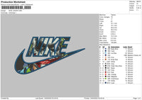 Nike Joker Embroidery File 4 size