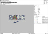 Nike Judge Dredd Embroidery File 6 sizes