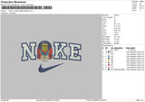 Nike Judge Dredd Embroidery File 6 sizes