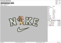 Nike Jerry 03 Embroidery File 6 sizes