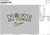 Nike Jerry 03 Embroidery File 6 sizes