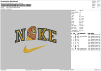 Nike K Musafa Embroidery File 6 sizes