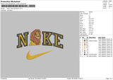 Nike K Musafa Embroidery File 6 sizes